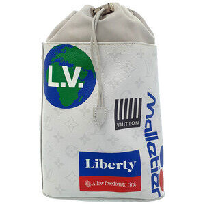 Louis Vuitton Monogram Chalk Sling Bag Body